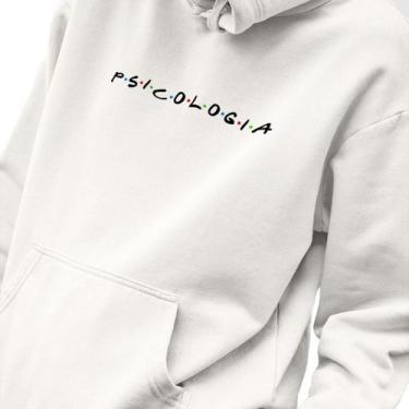 Imagem de Blusa Moletom Masculino Estampado Friends Psicologia em Algodão Fio 30