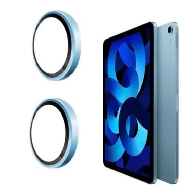 Imagem de Protetor de lente de câmera de vidro temperado para iPad Air de 13 e 11 polegadas (M3 2025 e M2 2024) - 2 pacotes - Compatível com iPad 11ª geração A16, iPad Mini 7/Mini 6, iPad Air 2020/2022, iPad