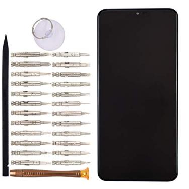 Imagem de Tela LCD com tela sensível ao toque digitalizador de reposição, LG G7 ThinQ New Moroccan Blue