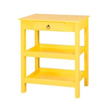 Imagem de Aparador Fruteira com 1 Gaveta - Tommy Design - Adriano Neppl, Amarelo