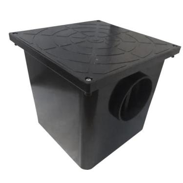 Imagem de Caixa de Gordura 100/50 com Cesto Sifonada de 9 Litros para Pia - Lumi