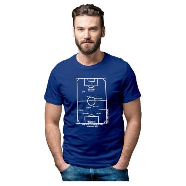 Imagem de Camiseta Brasil Copa do Mundo 1982 - Novomanto, Azul, GG