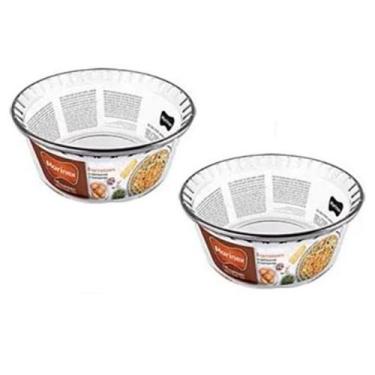 Imagem de Conjunto de Formas para Suflê 700ML Marinex 2 peças