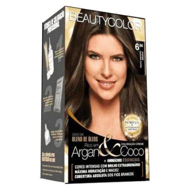 Imagem de Kit Coloração Louro Escuro Tabaco 6.88 - Beauty Color