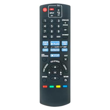 Imagem de AULCMEET N2QAYB000871 Novo controle remoto de substituição adequado para Panasonic Blu-ray Disc DVD Player DMPBD79 DMPBD79GN DMP-BD79 DMP-BD79GN