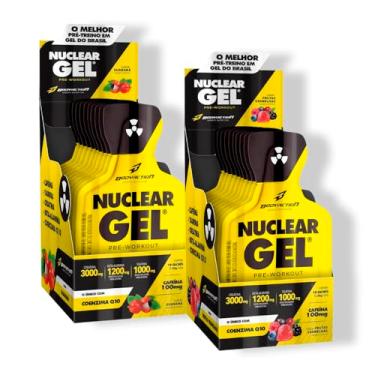Imagem de Kit 2x Pré Treino Nuclear Rush Gel 10 SACHÊS 25G - Body Action(Frutas Vermelhas/Guaraná)