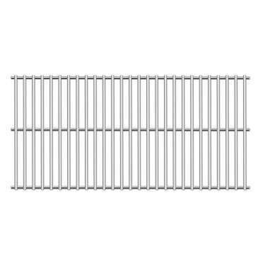 Imagem de Zemibi Substituição de grelhas de aço inoxidável de 33 x 61 cm para grelha de cozinha para churrasqueira Broilmaster P3, Broilmaster D3, modelos Broilmaster G3, S5402A, pacote único
