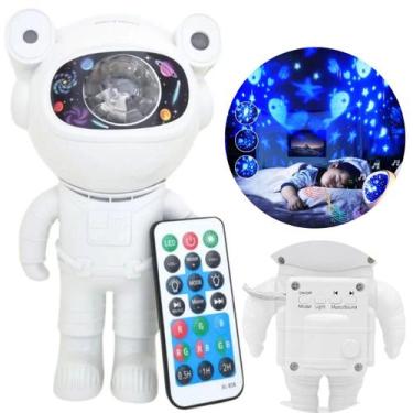 Imagem de Projetor de Astronauta Galáxia Som e Luz Remoto - LIPPIN
