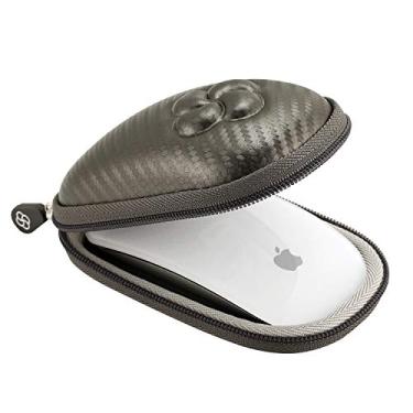 Imagem de Koonice Capa rígida compatível com Apple Magic Mouse (I e II 2ª geração) incluindo mosquetão (marrom)