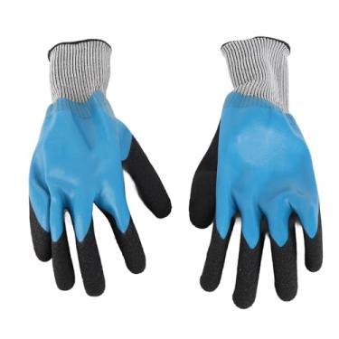 Imagem de Luvas Isoladas Elétricas, Luvas de Alta Tensão para Eletricista de 1000 V Luvas de Borracha Isoladas Elétricas de 360 ° Luvas de Trabalho de Proteção Dupla Segura para Trabalho