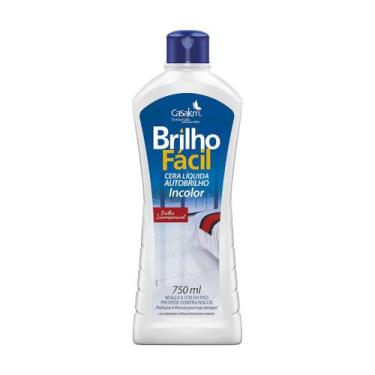 Imagem de Cera Líquida Brilho Fácil Casa Km Incolor 750ml