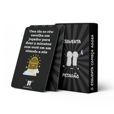 Imagem de Jogos De Cartas Baralho Diversão Esquenta Pesadao - Stoys