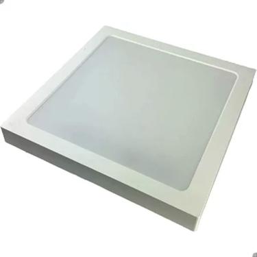 Imagem de Luminária Plafon Led Quadrado Sobrepor 30x30cm 25w 6500k Lorben