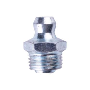 Imagem de Graxeira reta 3/8 unf 24 fios linha agrícola 10 unidades - DIVERSOS