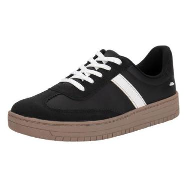 Imagem de Tênis feminino casual dakota g9953, Preto, Branco, 36
