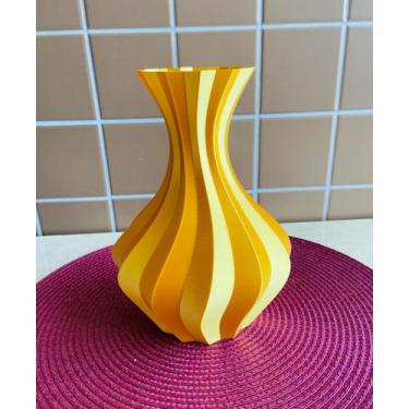 Imagem de Vaso Jarro Decorativo Estrela Plástico Para Flores Artificiais Adorno 