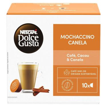Imagem de Café em Cápsula Nescafé Dolce Gusto Mochaccino Canela 10 Cápsulas