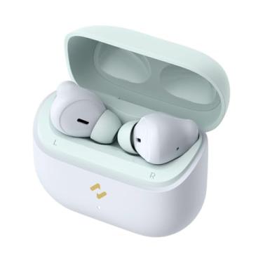 Imagem de Fone de Ouvido Sem Fio Bluetooth TW982 Modelo LIFE 01T Para Celular Android ou iOS I Fone TWS in-ear com Cancelamento de Ruído Com Longa Duração de Bateria Carregamento Rápido I Verde Claro