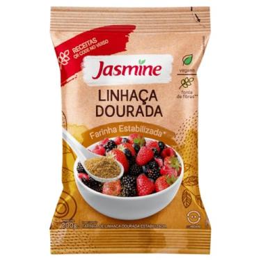 Imagem de Jasmine Farinha de Linhaça Dourada Integral 200g
