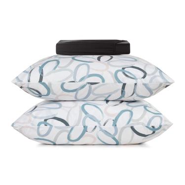 Imagem de Jogo de Cama 3 Peças Casal Altenburg Toque Acetinado Elos