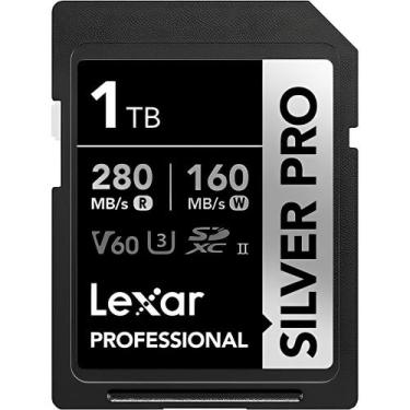 Imagem de Memoria SD Lexar Professional Silver Pro 280 MB/s-160 MB/s C10 1 TB ((