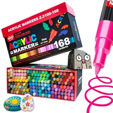 Imagem de Canetas Guangna pretas de microcaneta com ponta fina, tinta de arquivo à prova d 'água, micro desenho para arte aquarela, esboço, multilinho, anime