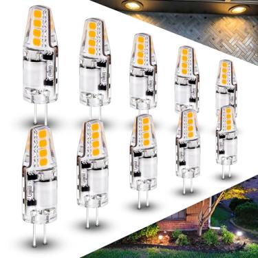 Imagem de Lâmpada LED G4 2W 2700K Branco Quente AC/DC 12V 10W-20W T3 JC Tipo Bi-Pin G4 Base Lâmpada Halógena para Paisagem Externa Iluminação de Caminho sob Armário Luzes de Disco Lustre RV Barcos de Campismo
