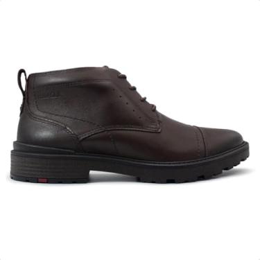 Imagem de Bota de Couro Ferracini Masculina Atenas Gold Pus Tabaco/Preto/Café 9815-517B 40