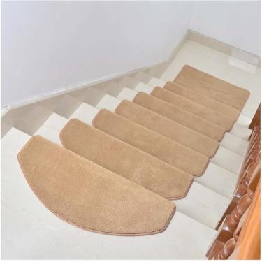 Imagem de Tapetes De Escada De Sisal, Tapetes De Segurança De Instalação Rápida, Conjunto De 7 Tapetes De Escada Autoadesivos Para Crianças, Idosos E Cães, 2