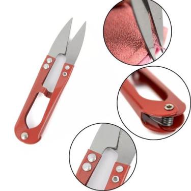Imagem de Tesoura de Arremate Metal Pic Costura Acabamento Patchwork - Berto Imp