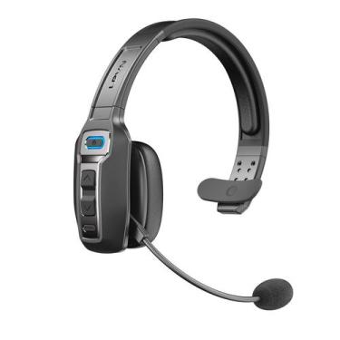 Imagem de Fone de ouvido Bluetooth LEVN Trucker com microfone 60h de bateria