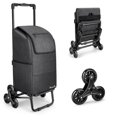 Imagem de Carrinho de escalada KEDSUM 2 em 1 60L/136kg com bolsa impermeável