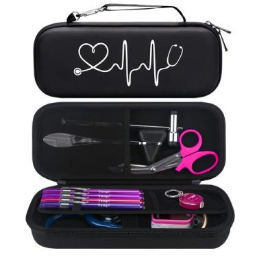 Imagem de O estojo de estetoscópio BOVKE é adequado para 3M Littmann Cardiology 