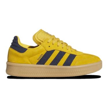 Imagem de Adidas Samba XLG - Masculino (JP7781, Ouro Negrito/Noite Indigo/Warn Vanilla), Ouro ousado/índigo noturno/Warn Vanilla, 43