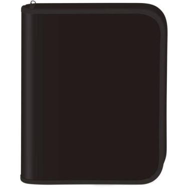 Imagem de Fichario com Ziper ALL BLACK UNIV.48F - DAC