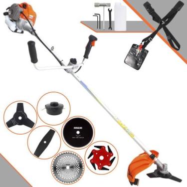 Imagem de Máquina de Corta Grama Vulcan VR430P 2T 43cc 1,7HP 10.000rpm 6 Em 1 Co