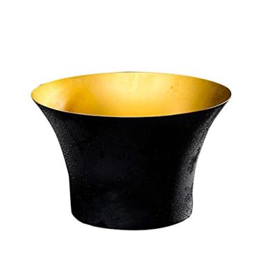 Imagem de Baldes de gelo isolados balde de gelo de aço inoxidável balde de champanhe balde refrigerador de cerveja balde de vinho doméstico baldes de gelo para festa/casa/bar/clube KTV balde de cerveja