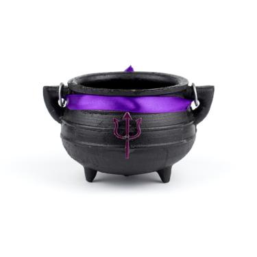 Imagem de Caldeirão de Ferro Maria Mulambo Tridente Tripé Alça 500 ml