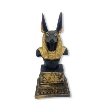 Imagem de Busto Deuses Egípcios Anubis Horus Thot Tutan- Médio Resina
