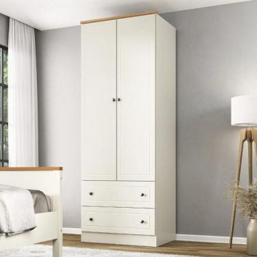 Imagem de Guarda-roupa Casal 2 Portas 2 Gavetas Ananda Cabecasa Madeiramadeira O