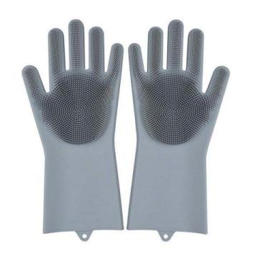 Imagem de Luva Esponja Limpeza Silicone - Prana