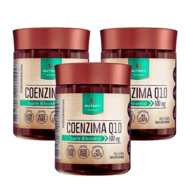 Imagem de Coenzima Q10 Nutrify 100mg - Energia E Proteção Celular