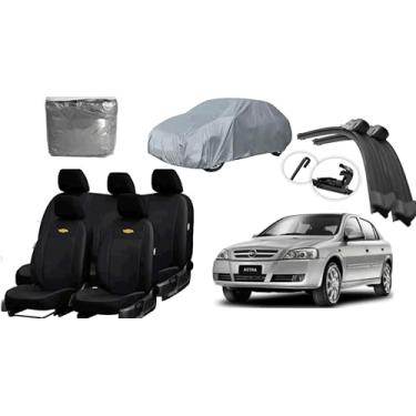 Imagem de Capa de couro +Capa de cobrir + Limpador de para - brisa -GM astra 98-11