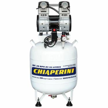 Imagem de Motocompressor Odontológico Sem Óleo 65l Mc10 022494 Chiaperini 220V