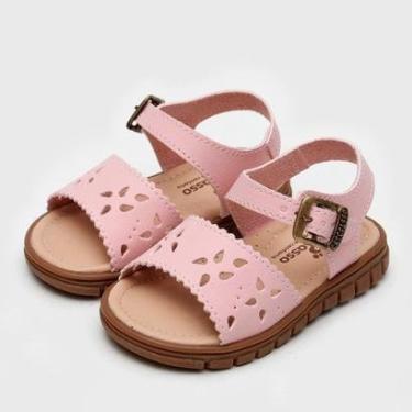 Imagem de Sandália Infantil Ortopasso Anatômica Menina Básico Escolar-Feminino