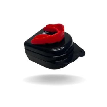 Imagem de Pulser Protetor Bucal Termo Moldável com Estojo, Tamanho Único, Modelo Simples (Vermelho)