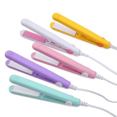 Imagem de Mini Chapinha Prancha de Bolsa Portátil Cabelo (Azul)