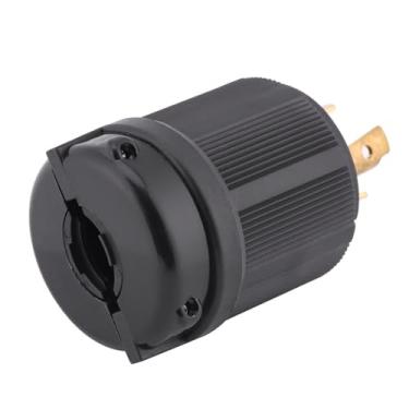 Imagem de Karlak Conector Elétrico NEMA L14-30P 30A 125V-250V Twist Lock, Com Longa Vida útil, para Conexão a um Gerador