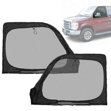 Imagem de Hihaha Tela mosquiteira magnética para porta da frente para Ford E-Series Econoline Club Wagon 02-25 119 x 78,7 cm Van janela lateral anti mosquiteiro malha de nylon para acampamento campo de pesca 1