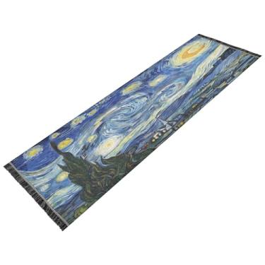 Imagem de JUZIHAI Tapete de corredor de 6 x 1,8 m, tapete antiderrapante lavável tipo linho, macio e longo para quarto, cozinha, entrada, lavanderia, decoração